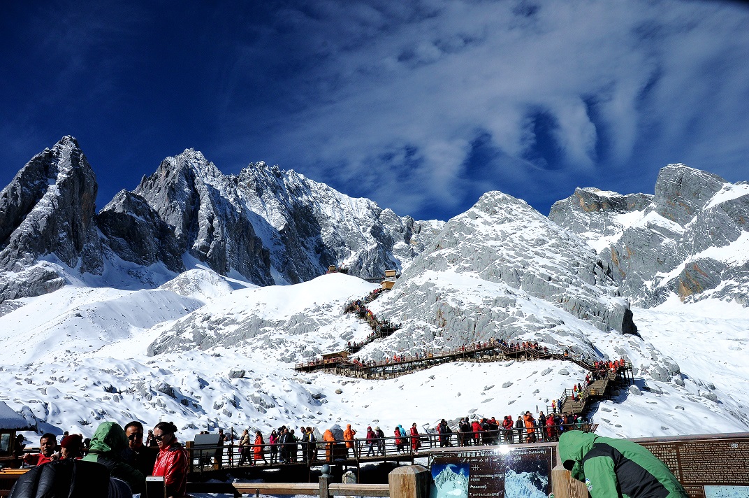 2016年秋游活动——挑战玉龙雪山